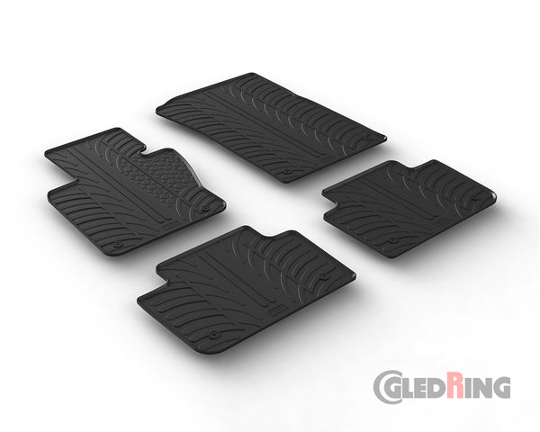 Alfombrillas de goma BMW X3 E83 (2004–2009) - GledRing
