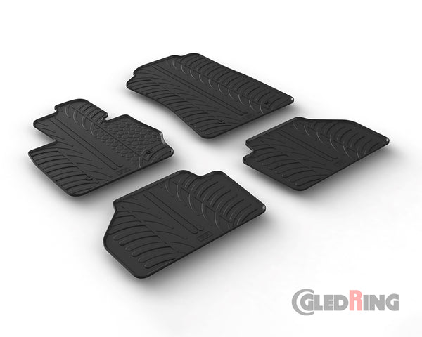 Alfombrillas de goma BMW X3 F25 (2010–2017) - GledRing