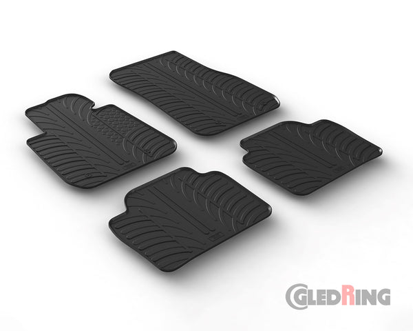 Alfombrillas de goma BMW Serie 3 F30/F31 (2012–2019) - GledRing