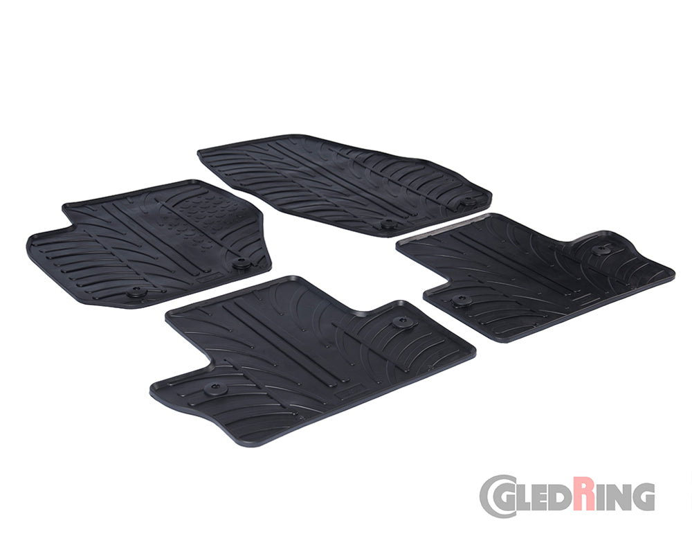 Rubber Car Mats Volvo S60 / V60 (2010–2018) - GledRing