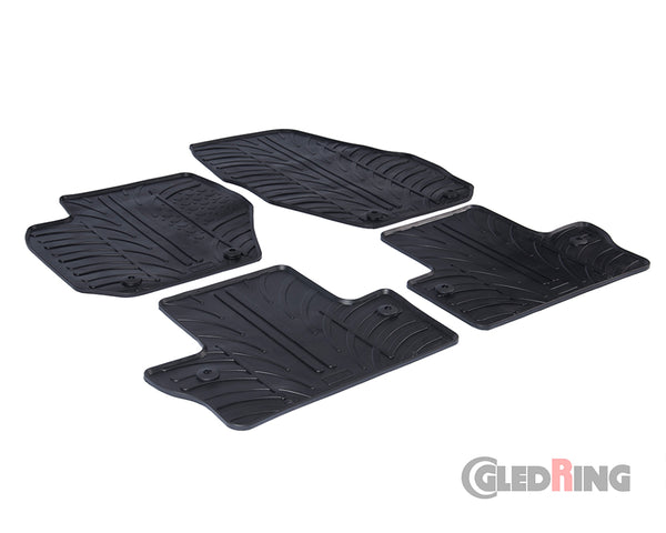 Alfombrillas de goma Volvo S60 / V60 (2010–2018) - GledRing