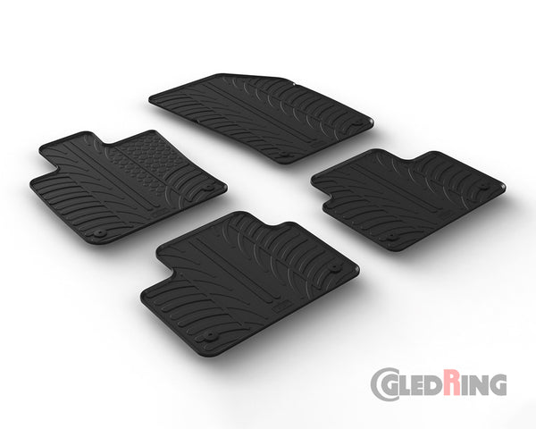 Alfombrillas de goma Volvo S60 / V60 (2018–) - GledRing