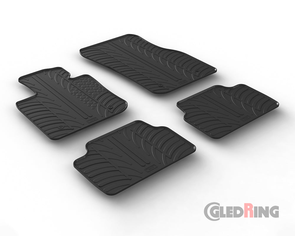 Rubber Car Mats Mini Cooper F55 5-door (2014–) Manual - GledRing