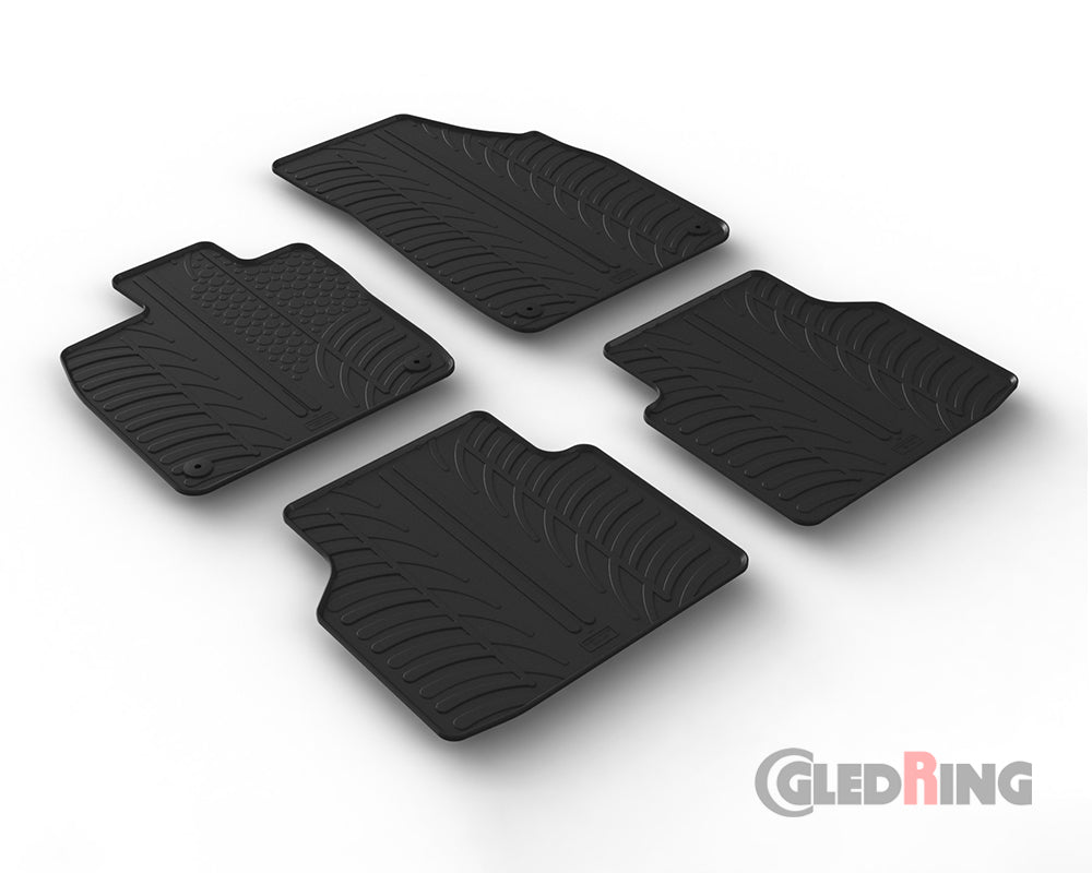 Rubber Car Mats Skoda Enyaq iV (2022–) Electric - GledRing