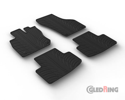 Alfombrillas de goma Skoda Octavia 4 eTSI (2020–) - GledRing
