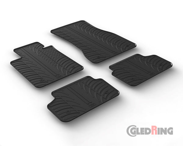Alfombrillas de goma BMW Serie 5 G30/G31 (2017–2023) - GledRing