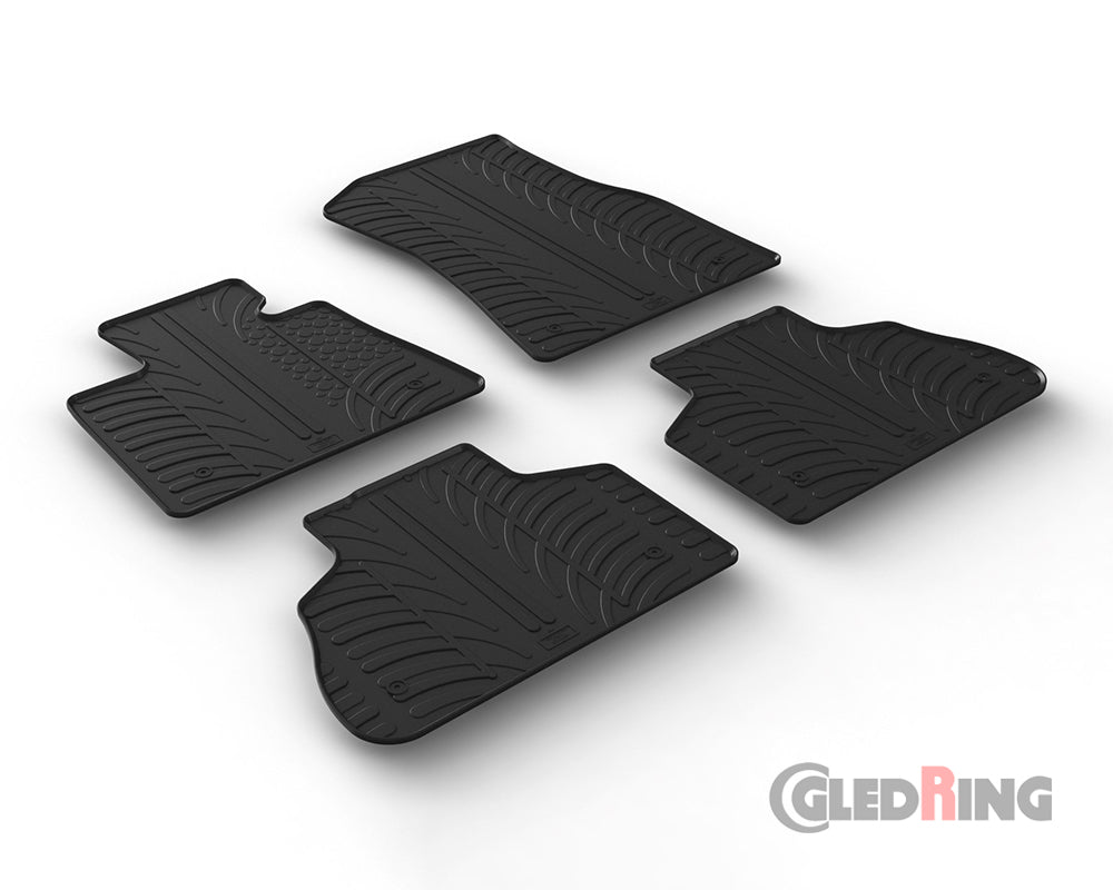 Rubber Car Mats BMW X5 G05 (2018–) Hybrid, Automatic - GledRing
