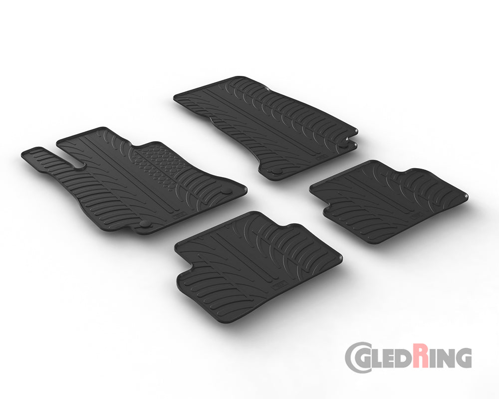 Rubber Car Mats Mercedes-Benz E-Class W213 (2016–) - GledRing