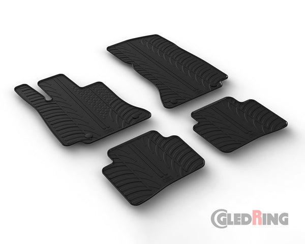Rubber Car Mats Mercedes-Benz C-Class W206 (2021–) - GledRing