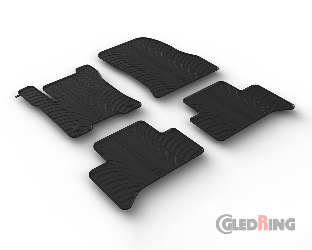 Rubber Car Mats Mercedes-Benz EQA H243 (2021–) Electric - GledRing