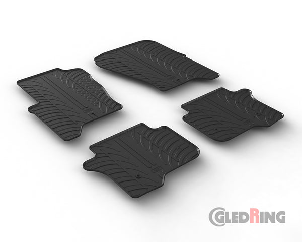 Alfombrillas de goma Land Rover Discovery 4 (2009–2017) - GledRing