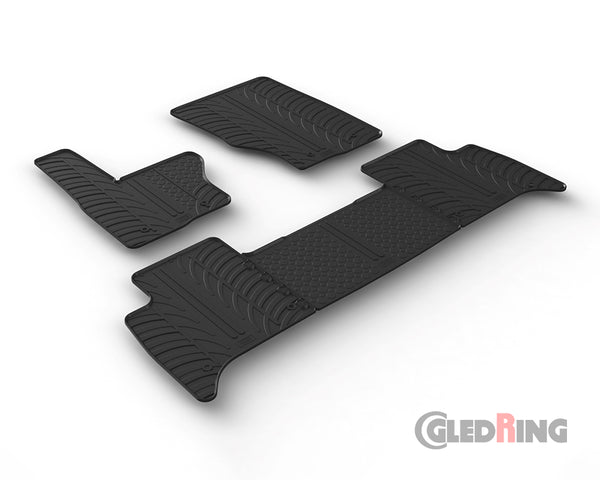 Alfombrillas de goma Land Rover Discovery 5 (2017–) automático - GledRing