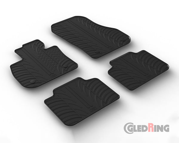 Alfombrillas de goma BMW X1 U11 (2022–) automático - GledRing