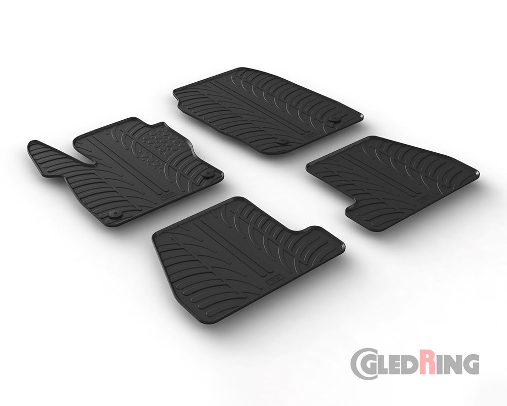 Rubber Car Mats Ford Focus MK3 (2015–2018) - GledRing