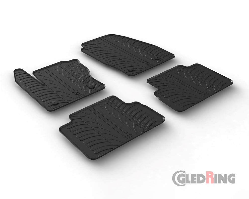 Rubber Car Mats Ford C-MAX MK2 5-door (2015–) - GledRing