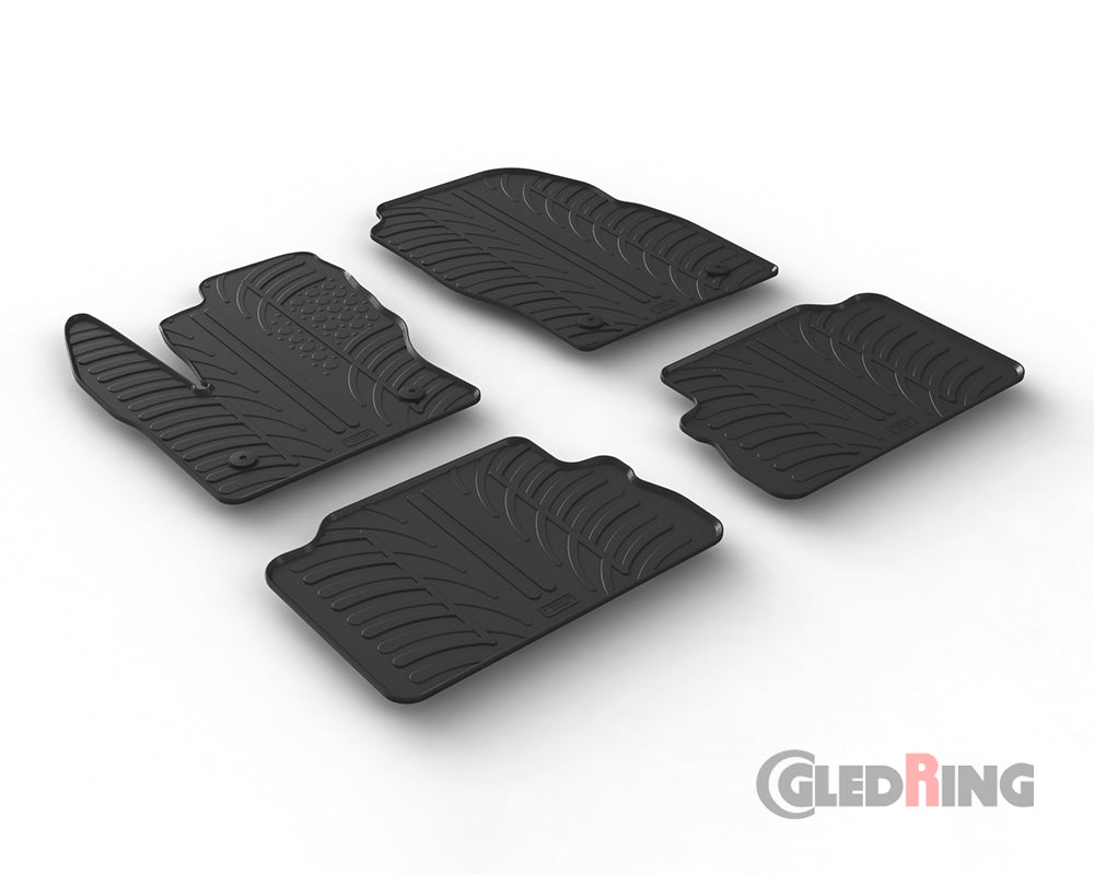 Rubber Car Mats Ford Kuga MK2 (2016–2020) - GledRing