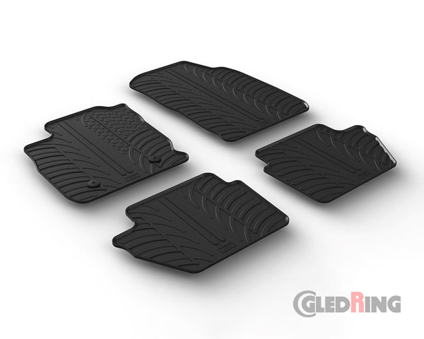 Alfombrillas de goma Ford EcoSport (2017–) - GledRing