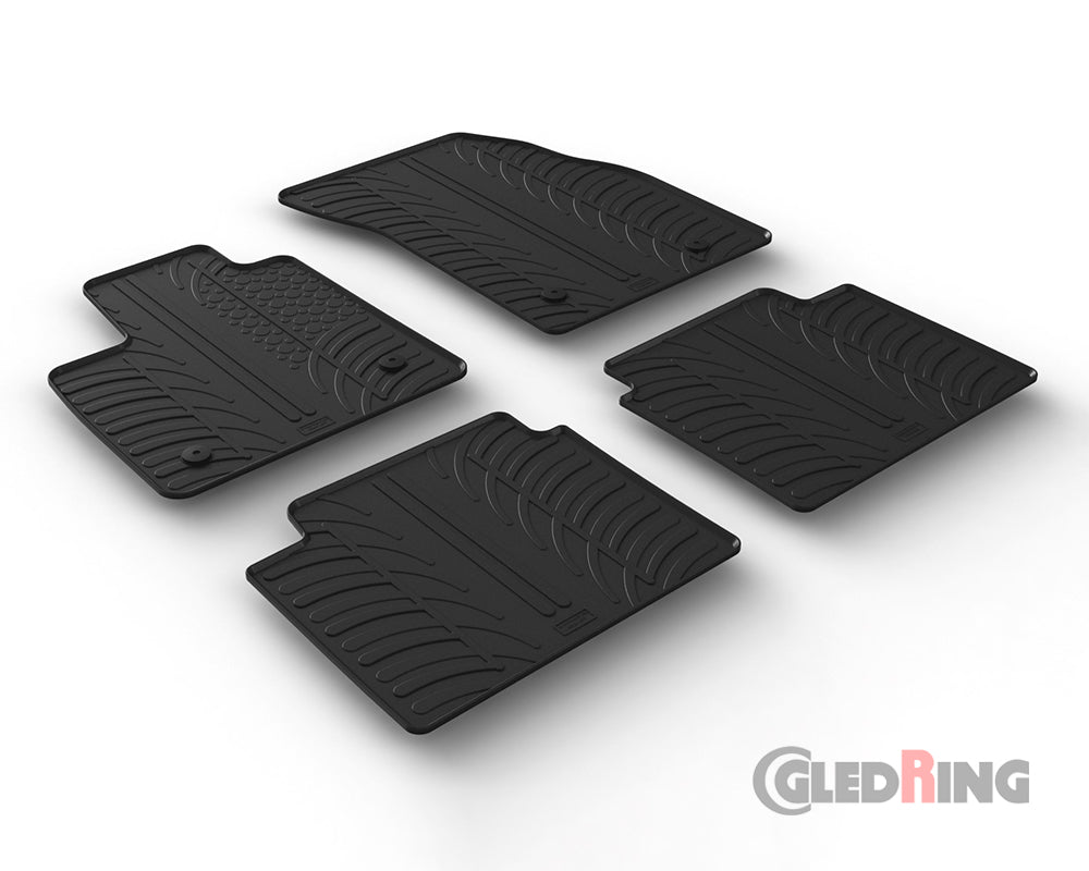 Rubber Car Mats Ford Focus MK4 (2018–) - GledRing