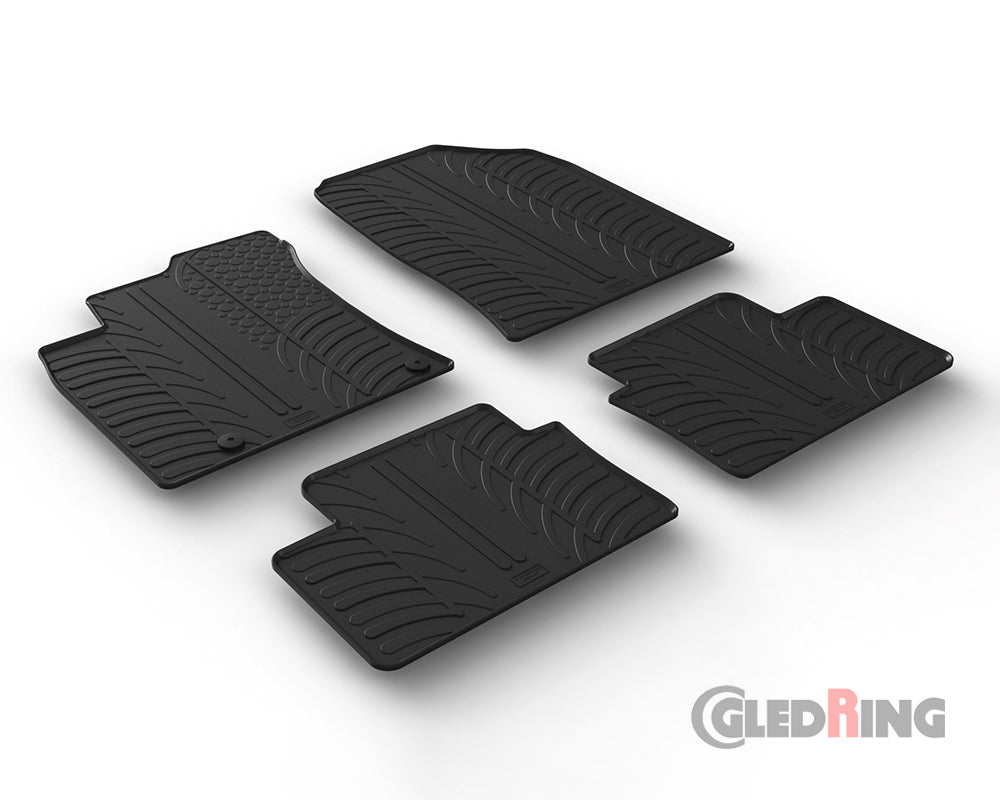 Rubber Car Mats Kia Ceed (2018–) - GledRing
