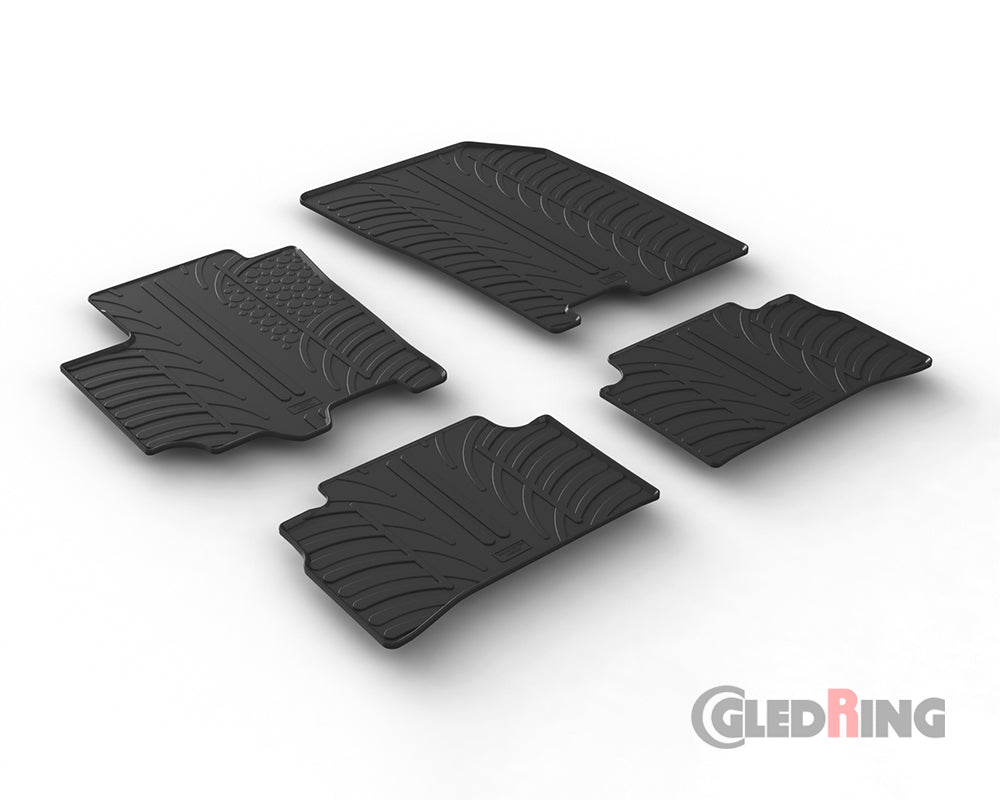 Rubber Car Mats Suzuki Vitara (2015–) Manual - GledRing