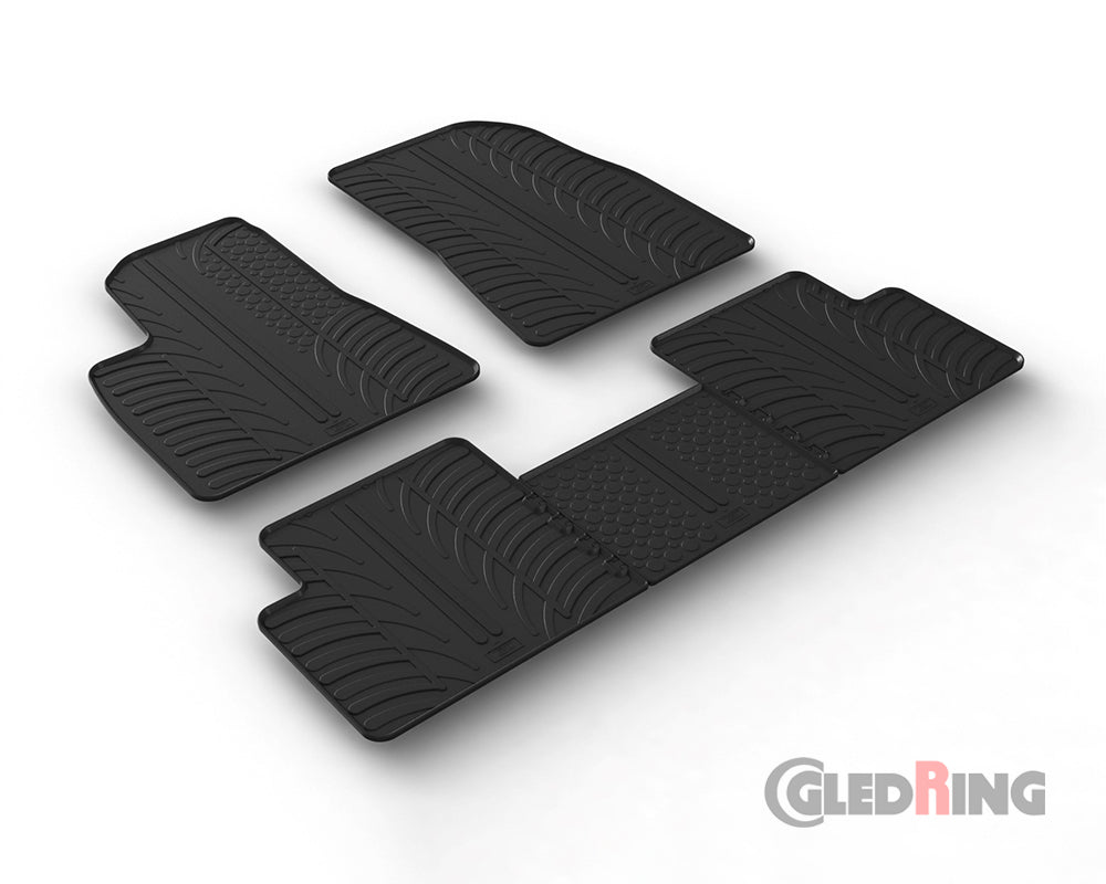 Rubber Car Mats Tesla Model 3 (2017–2020) - GledRing