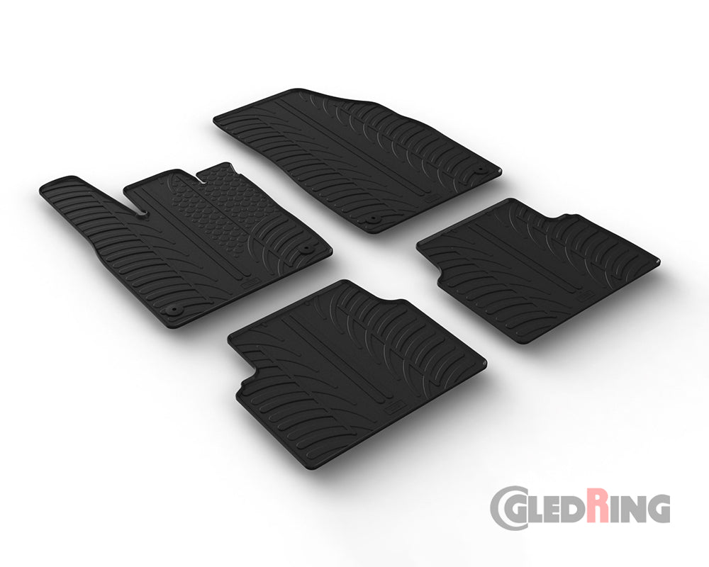 Rubber Car Mats Volkswagen ID.3 (2020–) Electric - GledRing