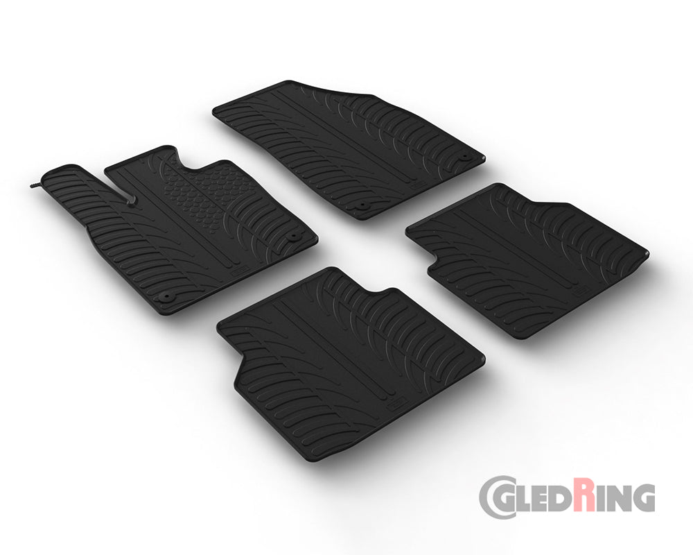 Rubber Car Mats Volkswagen ID.4 (2021–) Electric - GledRing