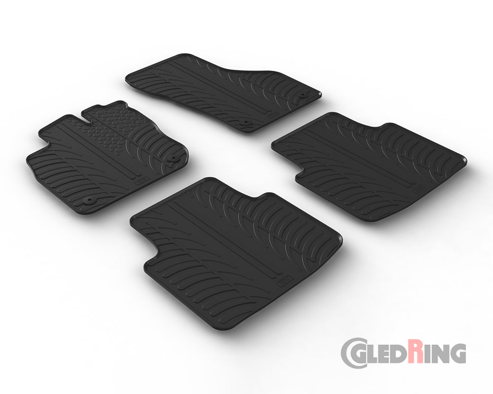Rubber Car Mats Volkswagen Passat B9 Variant (2023–) Automatic - GledRing