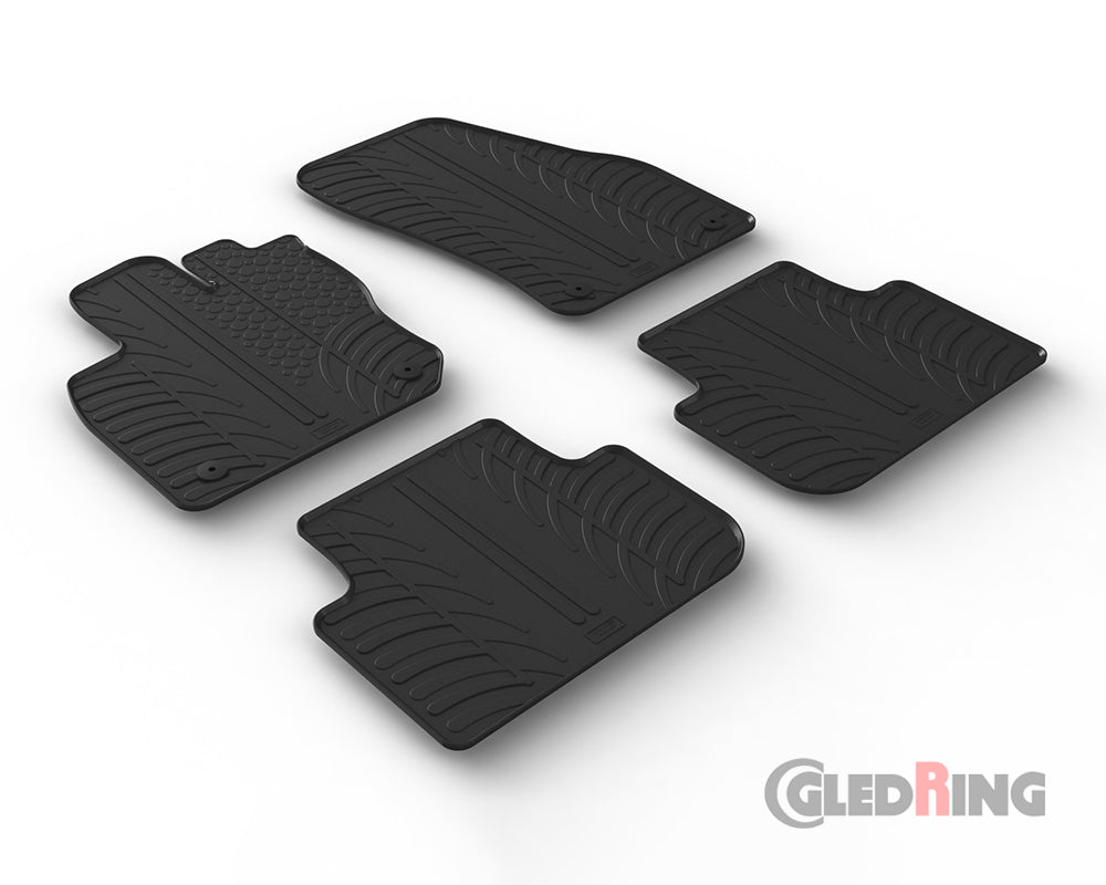 Rubber Car Mats Volkswagen Tiguan (2024–) Automatic - GledRing