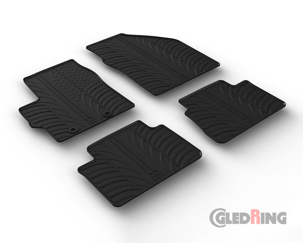 Rubber Car Mats Mazda 2 Hybrid (2022–) - GledRing