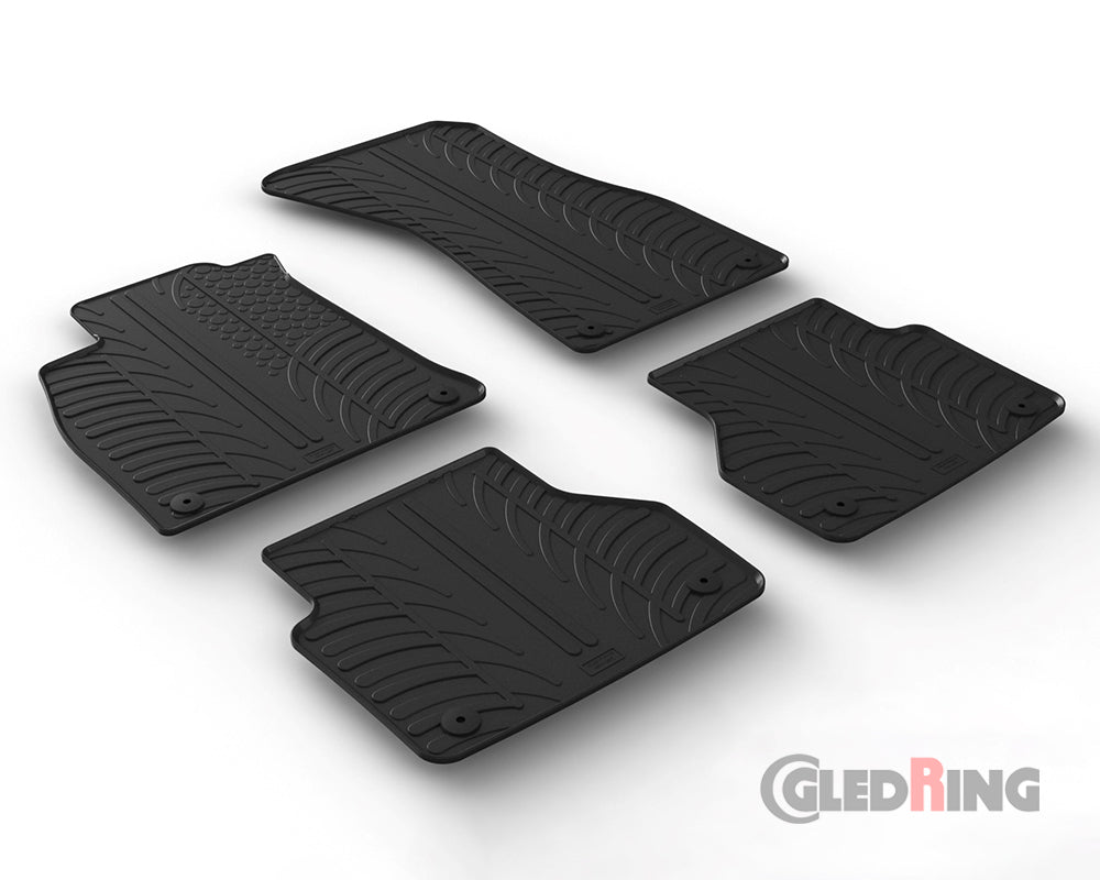 Rubber Car Mats Audi A7 C8 Sportback (2018–) - GledRing