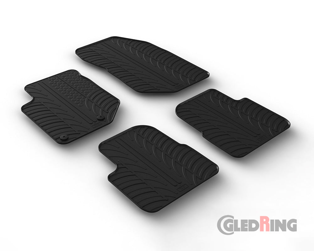 Rubber Car Mats Citroen C4 X (2021–) - GledRing