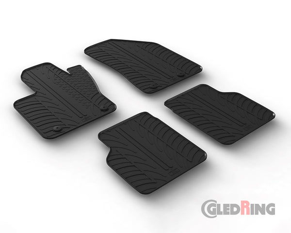 Alfombrillas de goma Jeep Compass (2017–) - GledRing