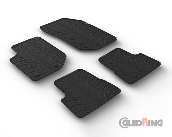 Alfombrillas de goma Jeep Avenger (2023–) manual - GledRing