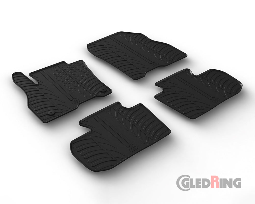 Rubber Car Mats Nissan Leaf (2018–) Electric - GledRing