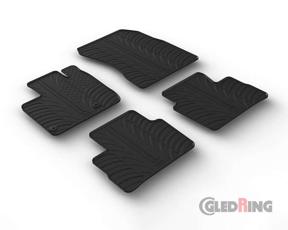 Rubber Car Mats Nissan Qashqai (2021–) - GledRing