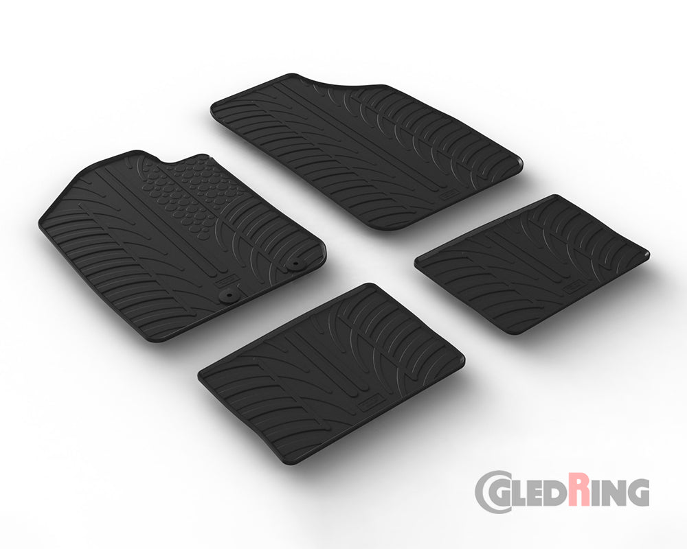 Rubber Car Mats Dacia Spring (2021–) Electric - GledRing