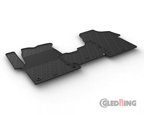 Alfombrillas de goma Toyota Proace furgón (2016–) - GledRing