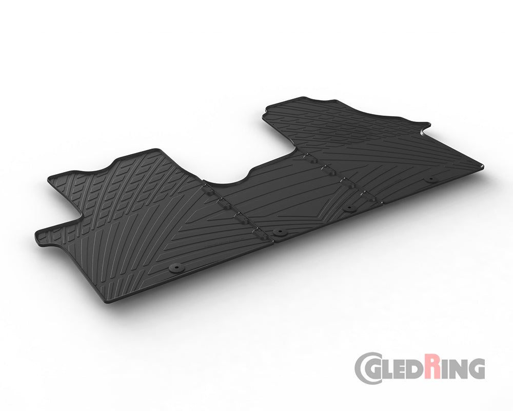 Rubber Car Mats Opel Vivaro Van (2014–2019) - GledRing