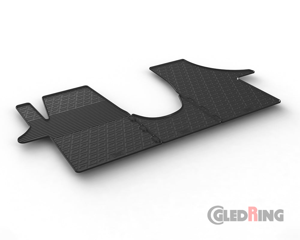 Rubber Car Mats Volkswagen Multivan T6 (2015–2019) - GledRing