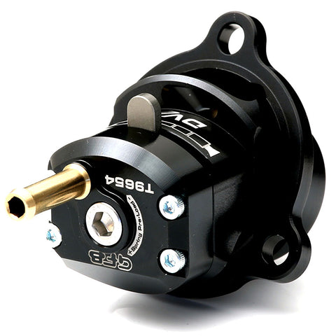 Válvula de alivio (diverter) ajustable de doble descarga para Ford Focus ST MK3 / RS MK2, Volvo C30 / S40 / V50 T5, Porsche 911 997 Turbo – GFB DVX T9654