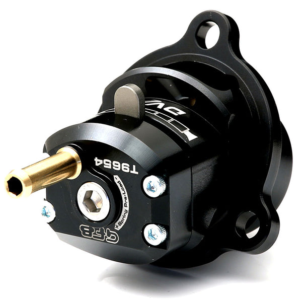 Válvula de alivio (diverter) ajustable de doble descarga para Ford Focus ST MK3 / RS MK2, Volvo C30 / S40 / V50 T5, Porsche 911 997 Turbo – GFB DVX T9654