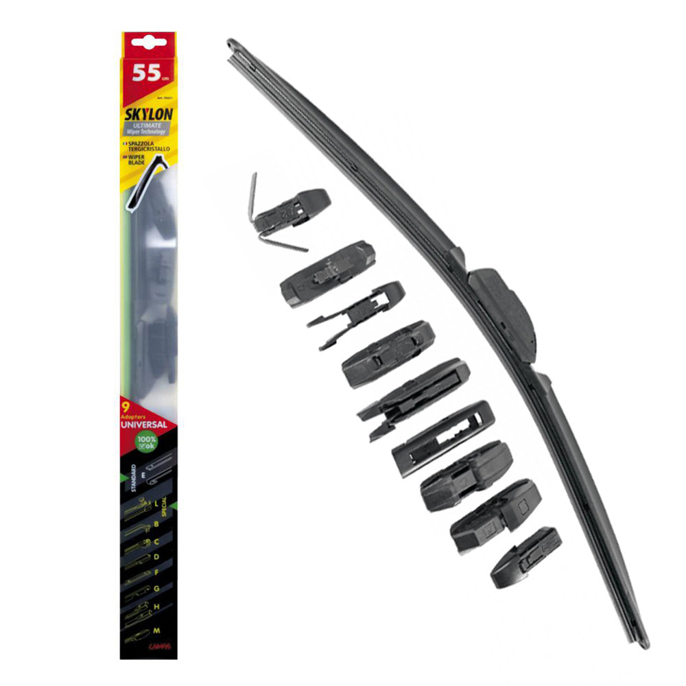 Skylon Wiper Blade 330–750 mm with 11 Adapters - Universal