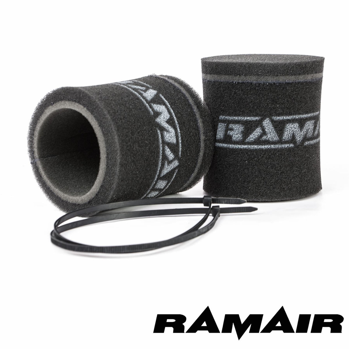 Motorcycle Carb Sock Foam Air Filter 2 x Single Inlet 92 mm, Universal – Ramair MS-002