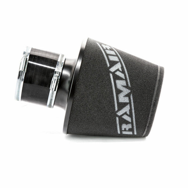 Cone Air Filter 100 mm Neck with Silicone Coupler, Black, Universal – JS-109-BK-KIT