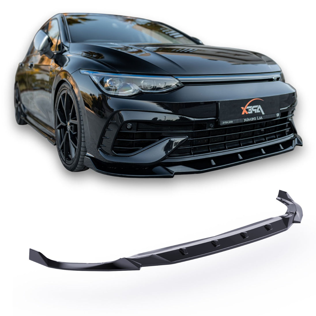 Front Splitter Volkswagen Golf 8 R (2020-2024) – view 2