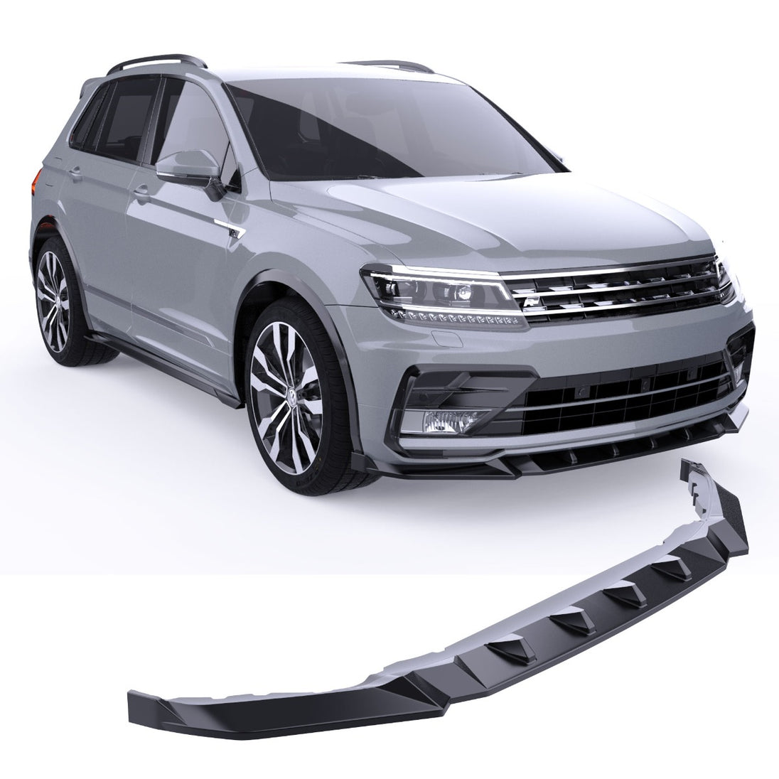 Front Splitter Volkswagen Tiguan MK2 R-Line (2015-2020) – view 2