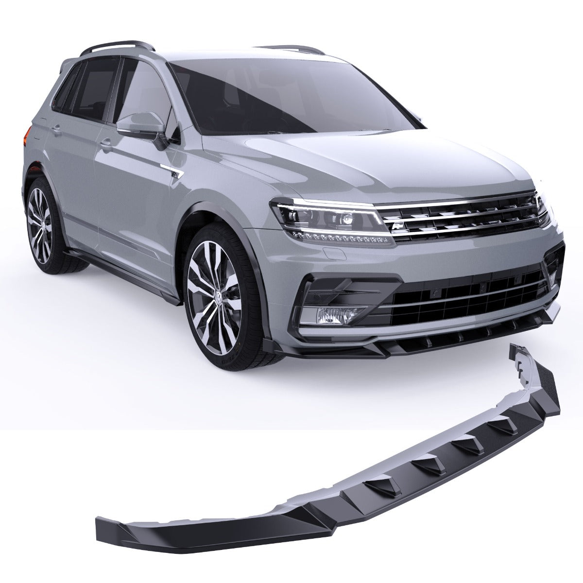 Front Splitter Volkswagen Tiguan MK2 R-Line (2015-2020) – view 2