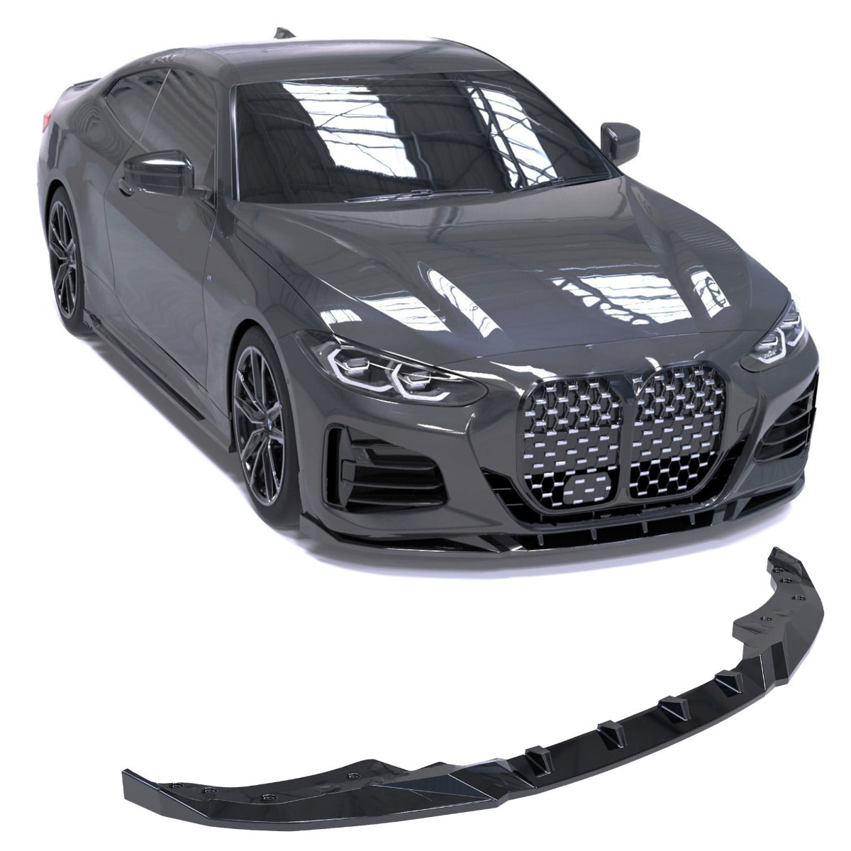 Front Splitter BMW 4 Series G22 / G23 M Sport (2020-2024) – view 2