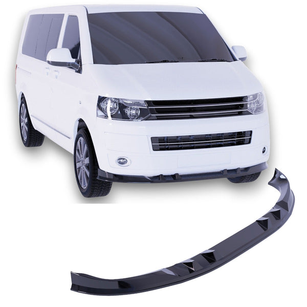 Frontlippe Volkswagen Transporter T5 (2003-2009) - APEX Glanzschwarz